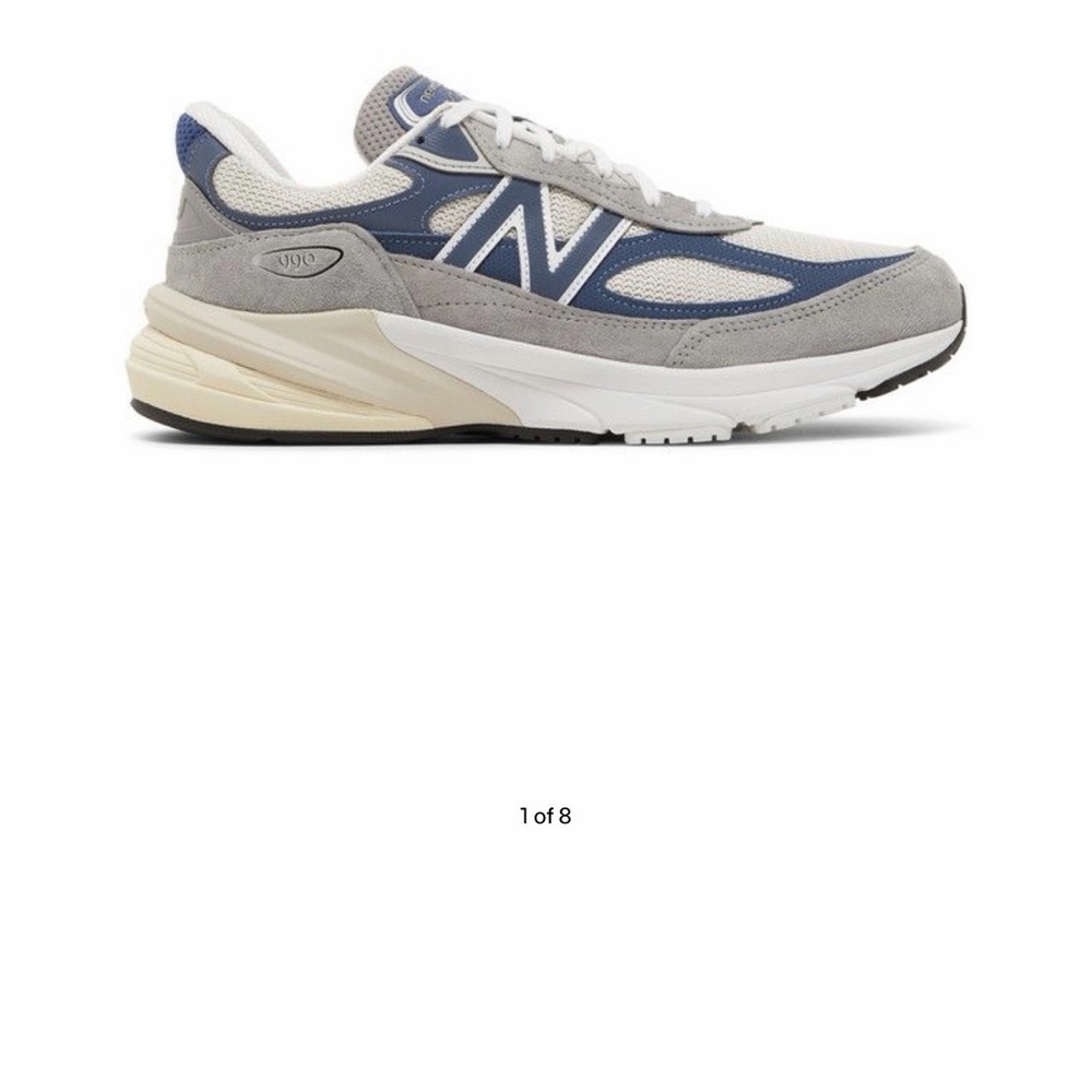 New Balance 990v6 made in USA grey day size 12 - Picture 7 of 7